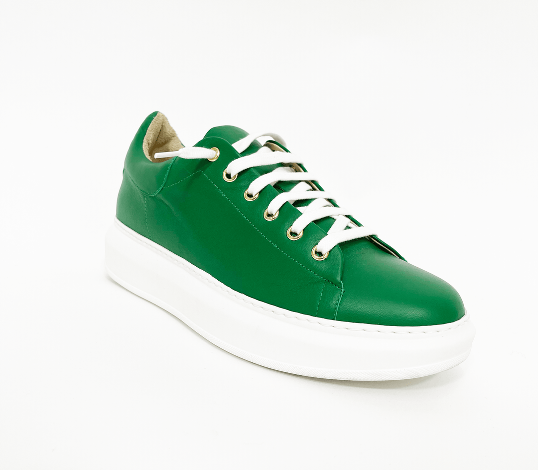 Monica Sneaker - Links Green - Kahmune
